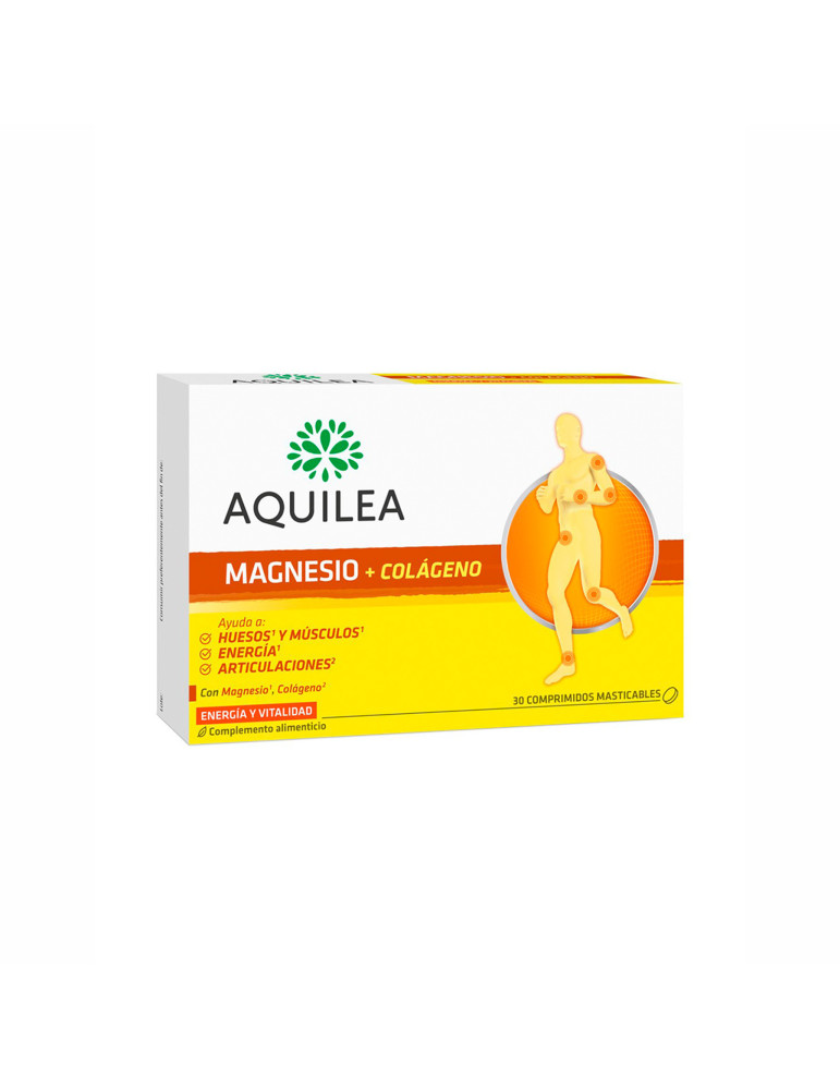 AQUILEA MAGNESIO + COLAGENO 30 COMP MASTICABLE