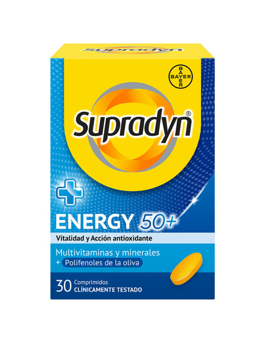 SUPRADYN ACTIVO 50+ ANTIOXIDANTES 30 COMP