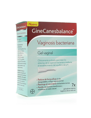 GINECANESBALANCE GEL VAGINAL 7 APLICAD