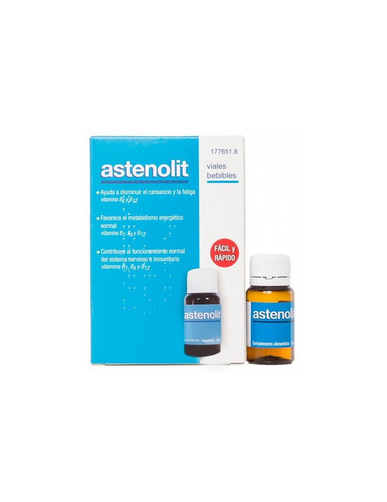 ASTENOLIT BEBIBLE 12 VIALES