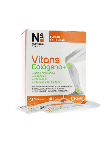 NS VITANS COLAGENO+ 30 SOBRES