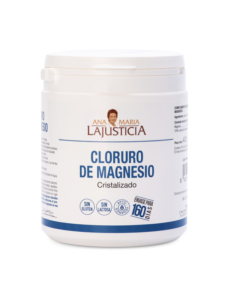 ANA JUSTICIA CLORURO DE MAGNESIO POLVO 400GR