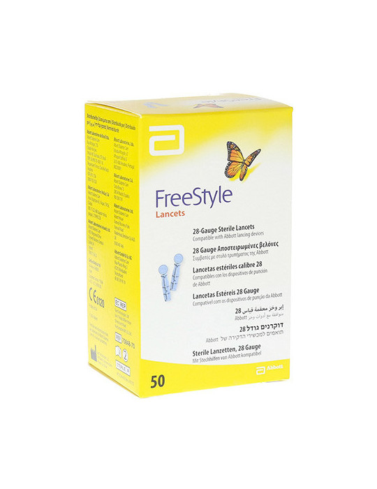 FREESTYLE LANCETAS 50 U