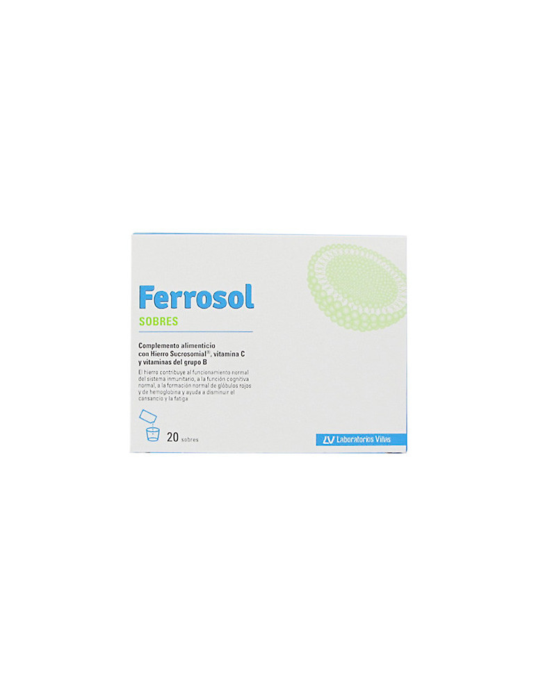 FERROSOL SOBRES 20 SOBRES