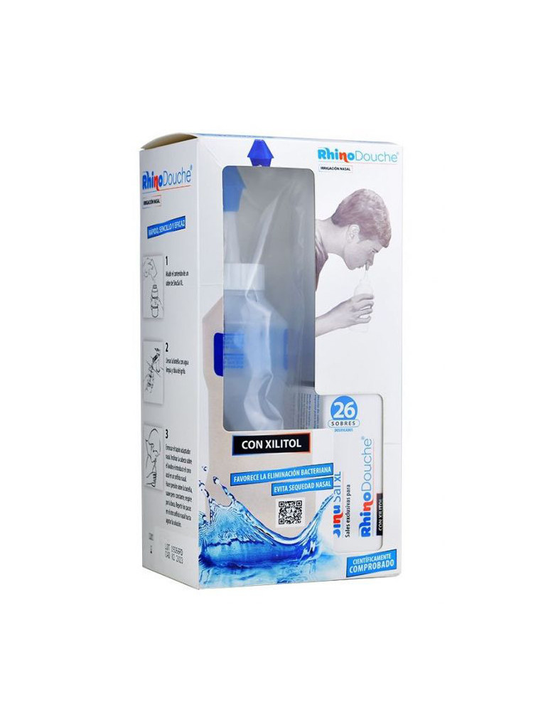 RHINODOUCHE ADULTO PACK IRRIGADOR NASAL + SINUSA