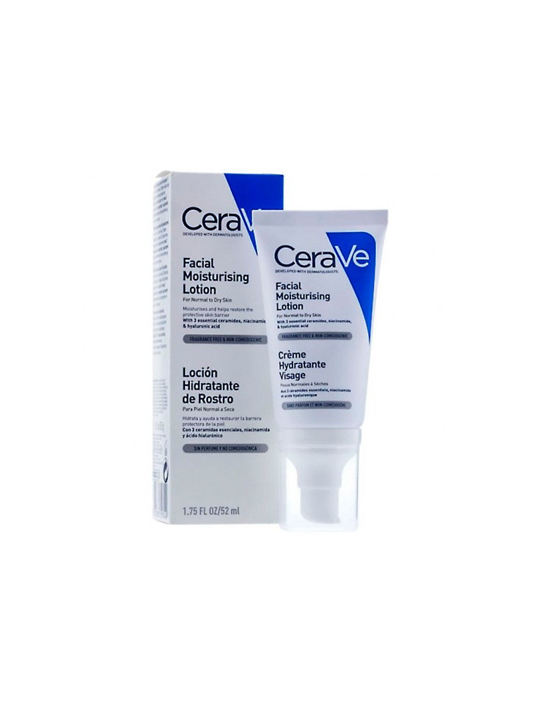 CERAVE LOCION HIDRATANTE DE ROSTRO PIEL NORMAL 5