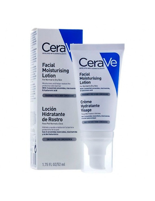 CERAVE LOCION HIDRATANTE DE ROSTRO PIEL NORMAL 5