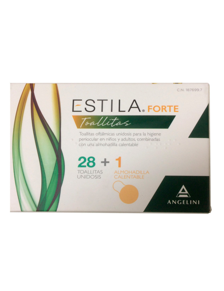 ESTILA FORTE TOALLITAS 28U+ALMOHADILLA
