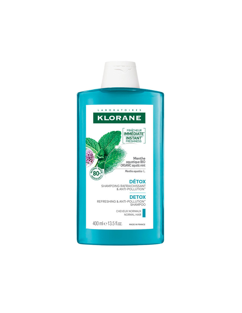KLORANE CHAMP+ A LA MENTA BIO 400 ML