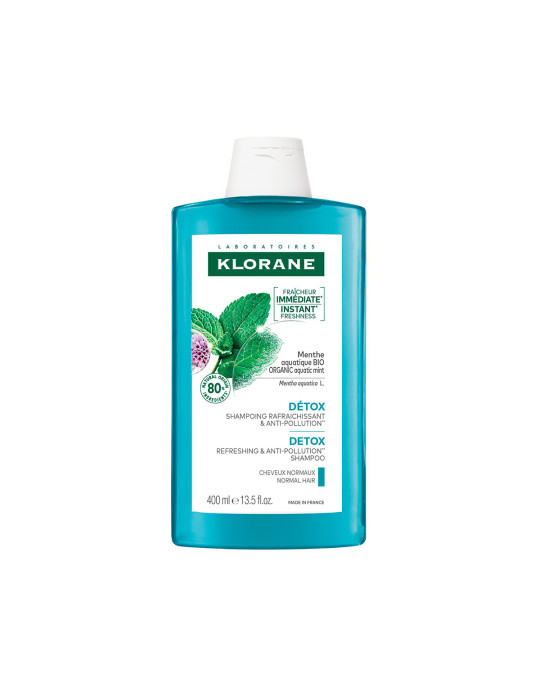 KLORANE CHAMP+ A LA MENTA BIO 400 ML