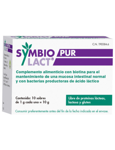 SYMBIOLACT PUR 10 SOBRES X1G