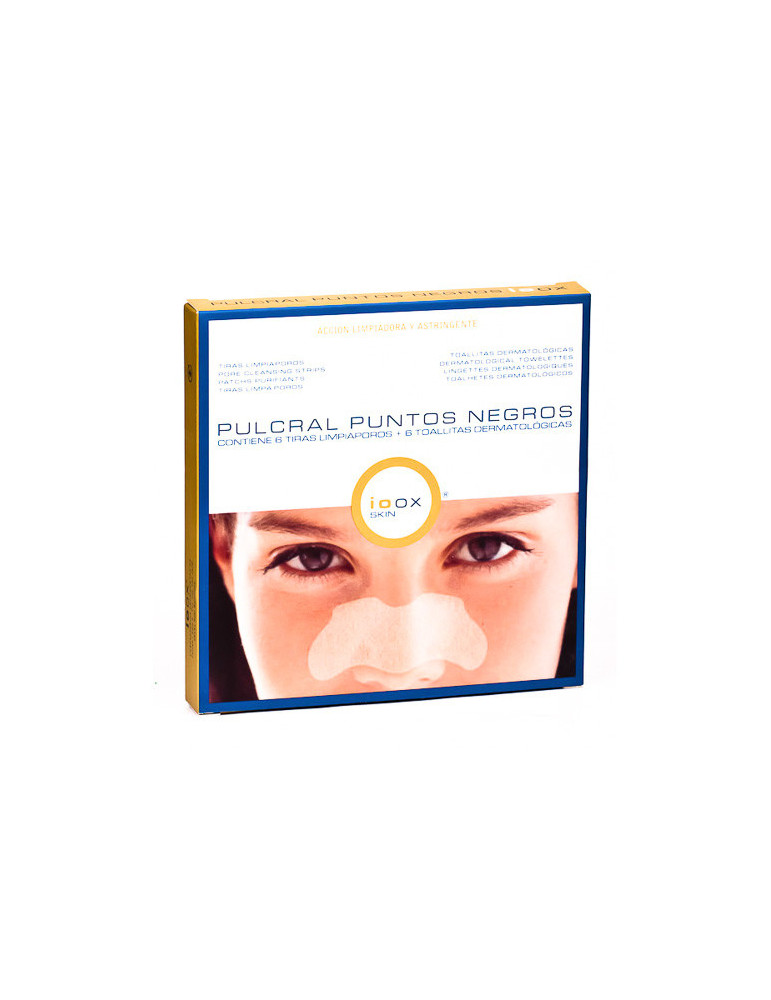 IOOX PULCRAL PUNTOS NEGROS 6 TIRAS+6 TOALLITAS