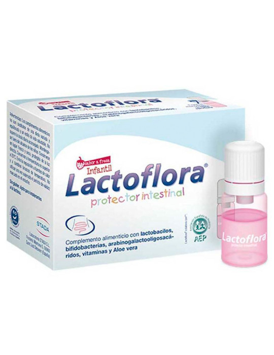 LACTOFLORA PROTECTOR INTESTINAL INFANTIL FRESA 1