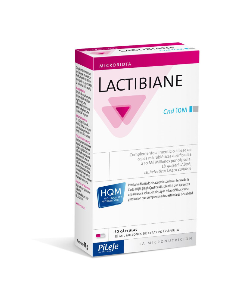 PILEJE LACTIBIANE CANDIDIASIS CND 10M 30 CAPS