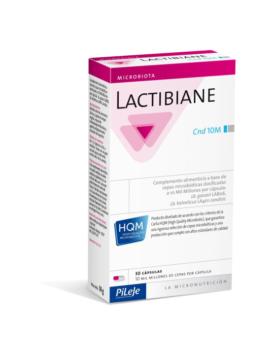 PILEJE LACTIBIANE CANDIDIASIS CND 10M 30 CAPS