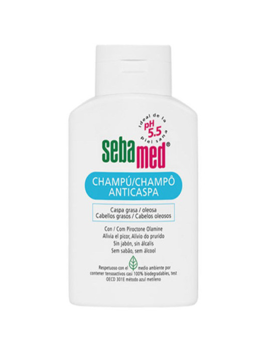 SEBAMED CHAMPU ANTICASPA GRASA 400 ML