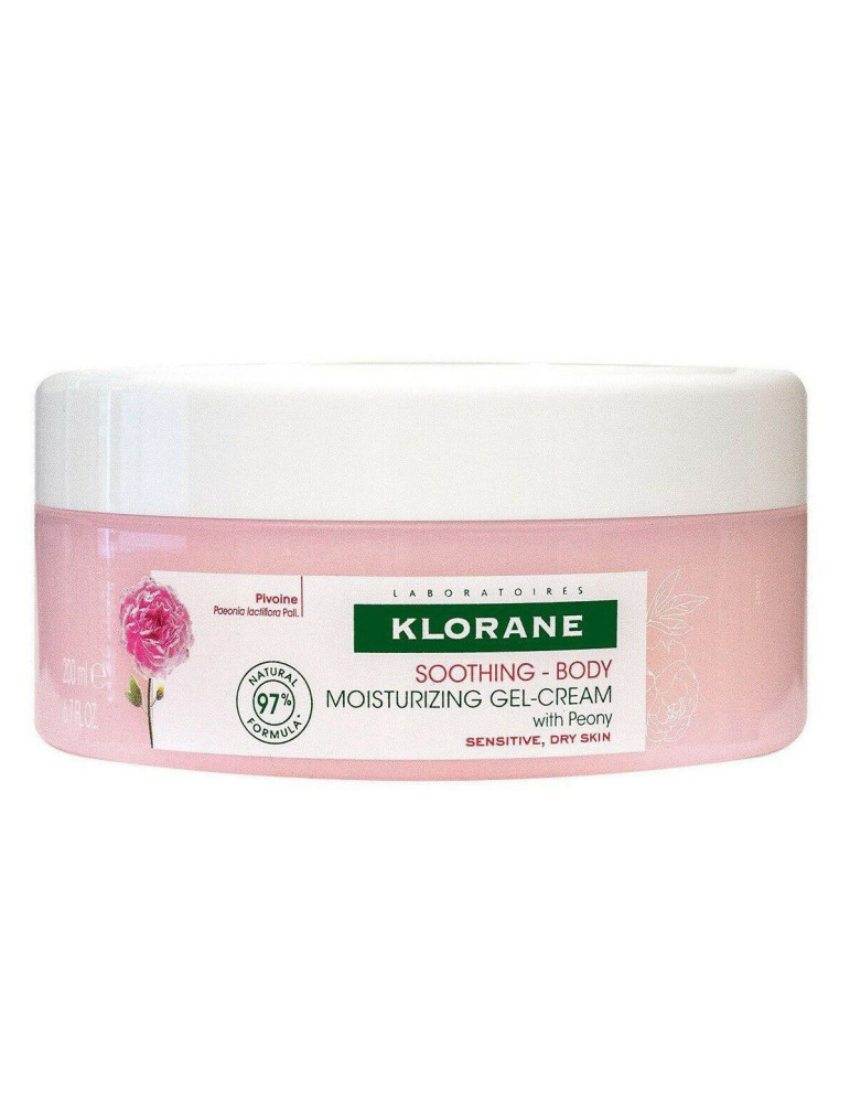 KLORANE GEL-CREMA HIDRATANTE A LA PEONIA 200 ML