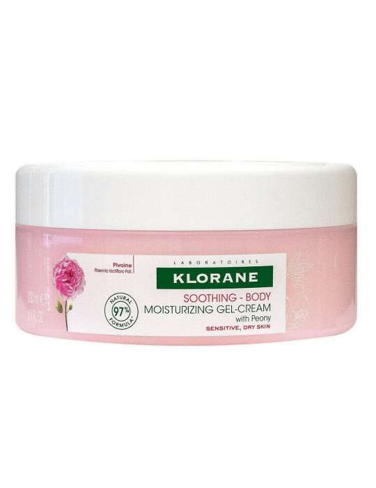 KLORANE GEL-CREMA HIDRATANTE A LA PEONIA 200 ML