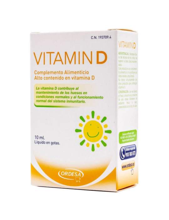 VITAMIN D 10 ML ORDESA