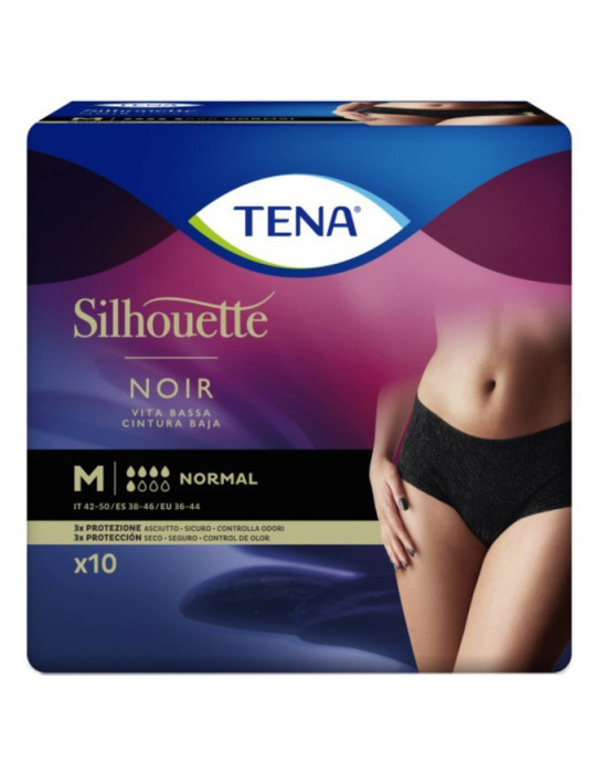 TENA SILHOUETTE CINTURA BAJA BRAGA ABSORB INC OR