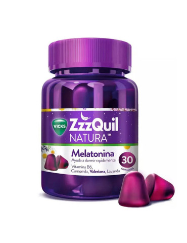 ZZZQUIL NATURA 30 GOMINOLAS