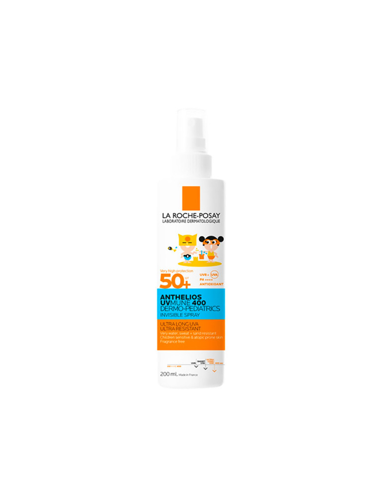 ANTHELIOS 50+ SPRAY NIÑOS INVISIBLE 200ML