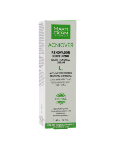 MARTIDERM ACNIOVER RENOV NOCHE 40ML