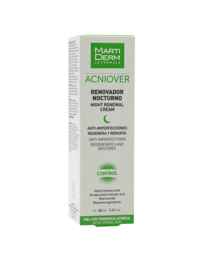 MARTIDERM ACNIOVER RENOV NOCHE 40ML