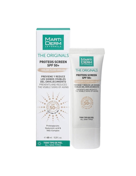 MARTIDERM PROTEOS SCREEN SPF50+ COLOR FLUID 40 M