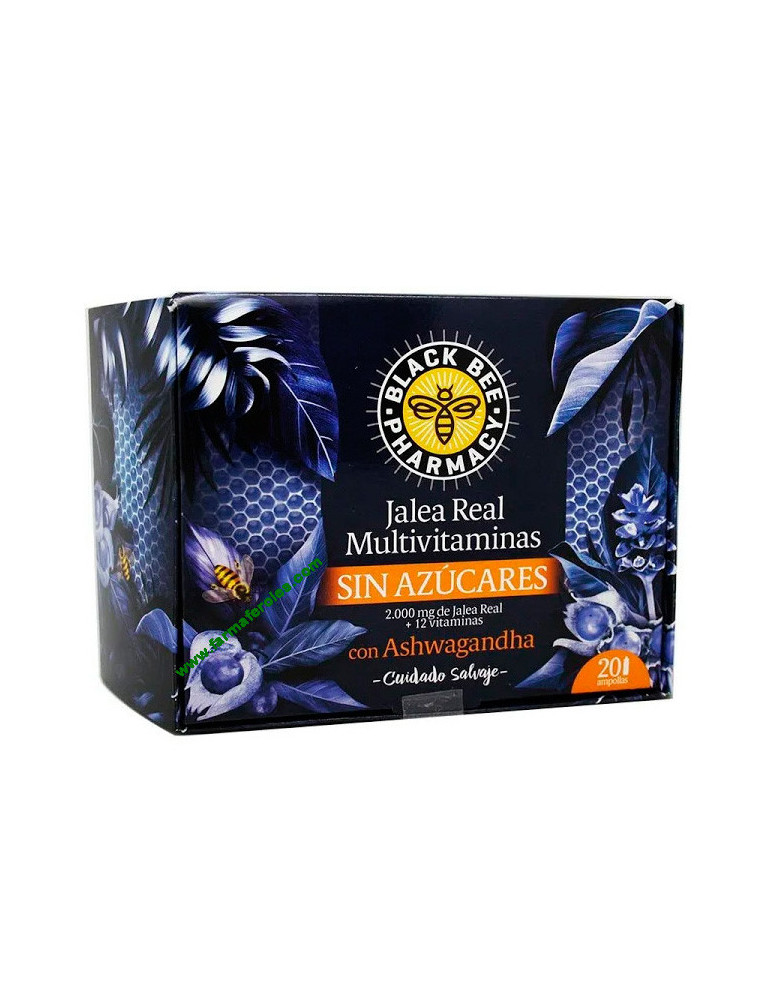 BLACK BEE PHARMACY JALEA MULTIVITAMINAS 20 VIALE