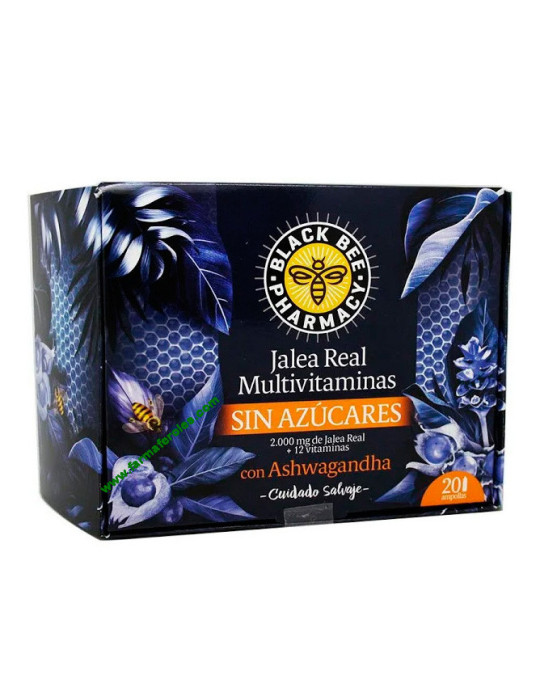 BLACK BEE PHARMACY JALEA MULTIVITAMINAS 20 VIALE