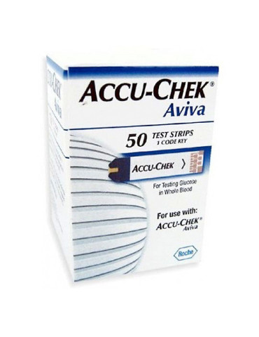 ACCU-CHEK AVIVA 50 TIRAS GLUCOSA