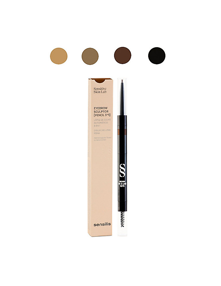 SENSILIS EYEBROW SCULPTOR LAPIZ 3 EN 1 BRUNE