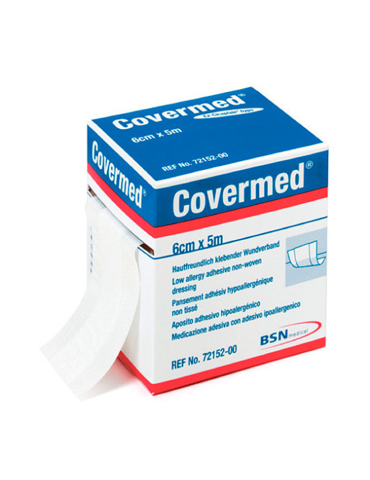 COVERMED APOSITO ADHESIVO 5 M X 6 CM