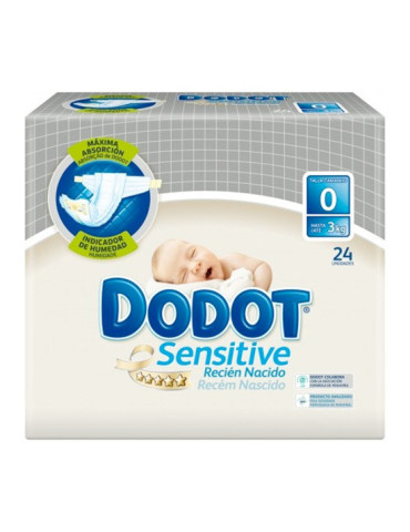 PAÑAL INFANTIL DODOT SENSITIV RECIEN NACIDO T-0