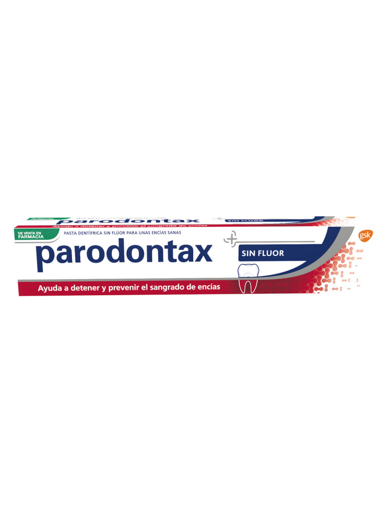 PARODONTAX SIN FLUOR 75ML AZUL