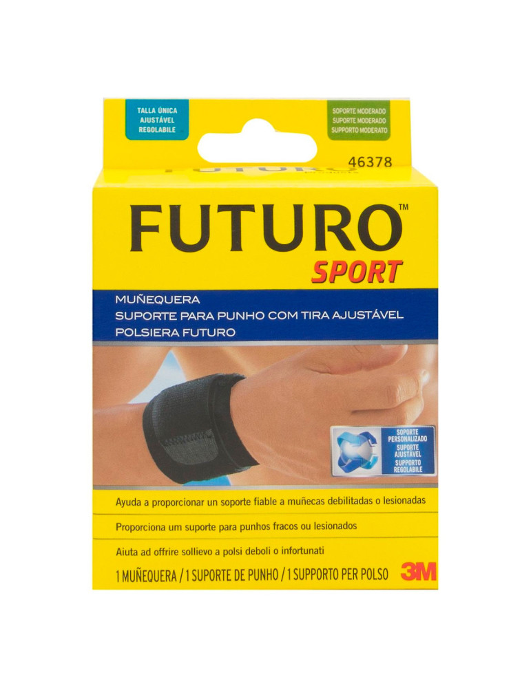 FUTURO MUÑEQUERA DEPORTISTA VELCRO SPORT T- S M