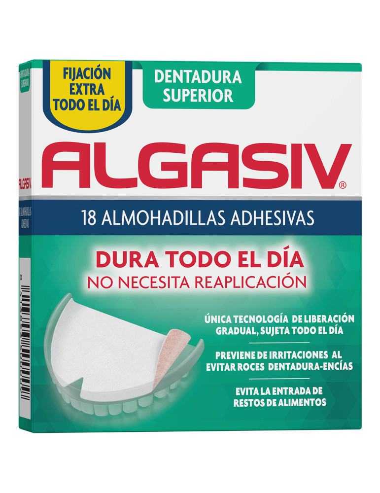 ALGASIV DENTADURA SUPERIOR 18 UNID