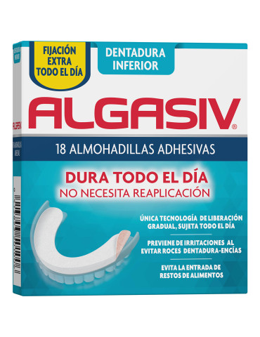 ALGASIV DENTADURA INFERIOR 18 UNID