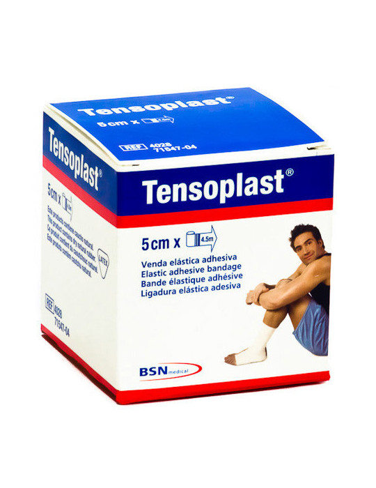VENDA ELASTICA ADHESIVA TENSOPLAST 5 X 4,5 M