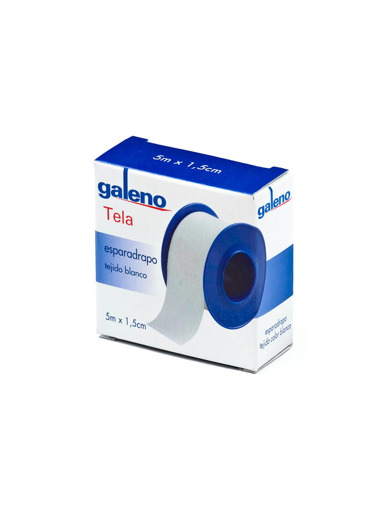 ESPARADRAPO GALENO TELA 5X1.5 BLANCO