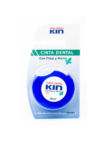 KIN FLUOR CINTA DENTAL MENTA 50 M