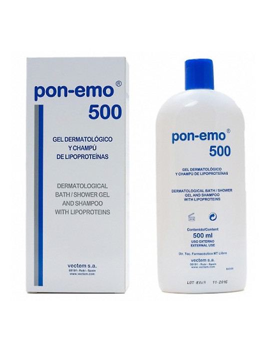 PON EMO SOLUCION GEL CHAMPU 500 ML
