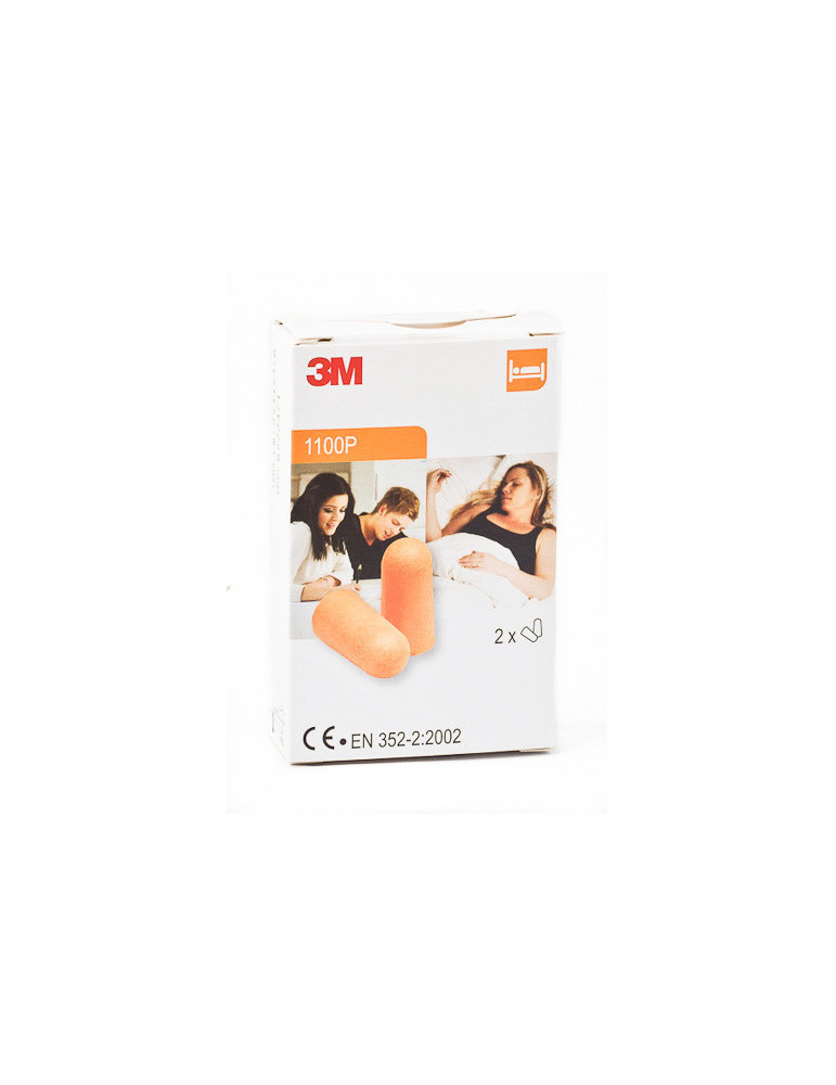 TAPONES OIDOS RUIDOS 3M 2 PARES 4 UNID NARANJA