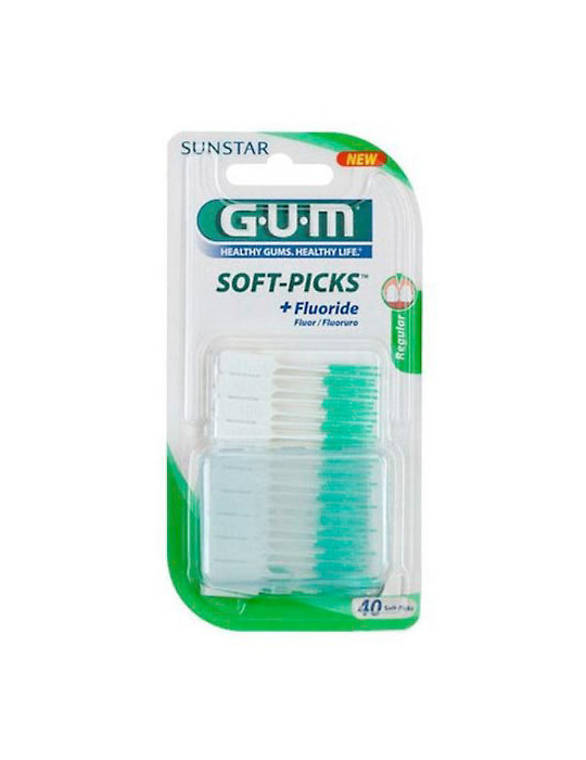 GUM SOFT PICKS  REGULAR/MEDIUM 40U