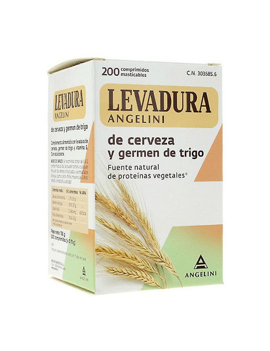 LEVADURA DE CERVEZA GERMEN TRIGO LEO 200 COMP