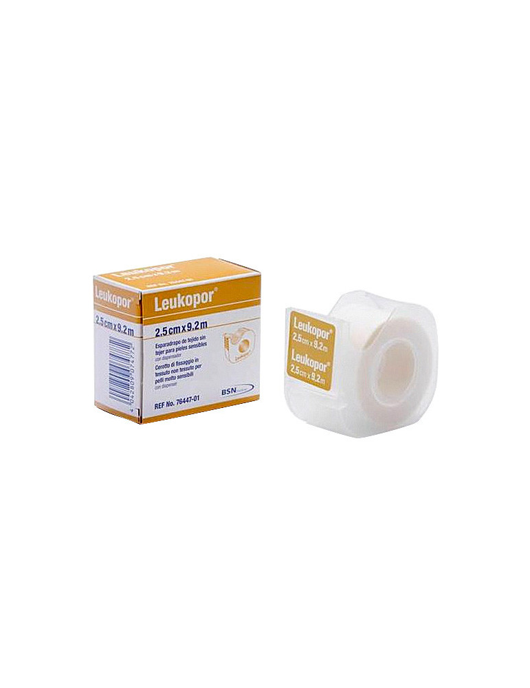 ESPARADRAPO LEUKOPOR PAPEL 2.5X9.2 DISPENSADOR