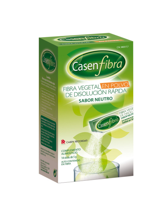 CASENFIBRA FIBRA VEGETAL POLVO 14 SOBRES STICK