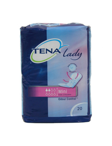 TENA LADY INCONTINENCIA MINI 20 UNID