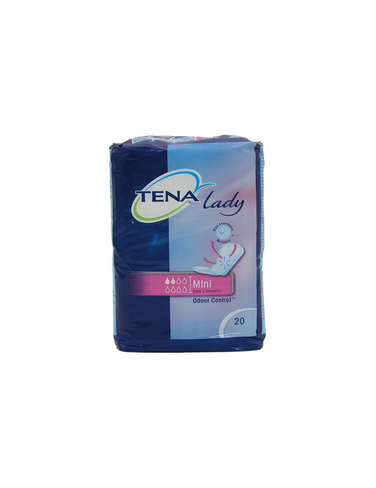 TENA LADY INCONTINENCIA MINI 20 UNID